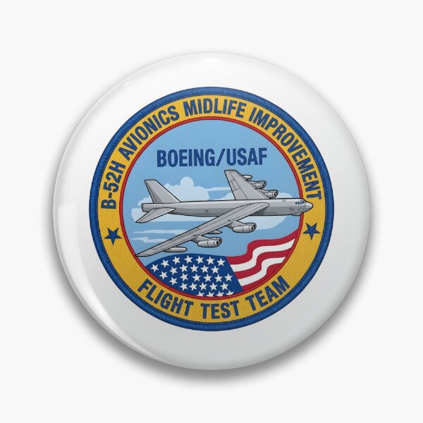 Item preview, Boeing/USAF B-52H Avionics Midlife Improvement Flight Test Team Patch designed and sold by CharlieDesings.