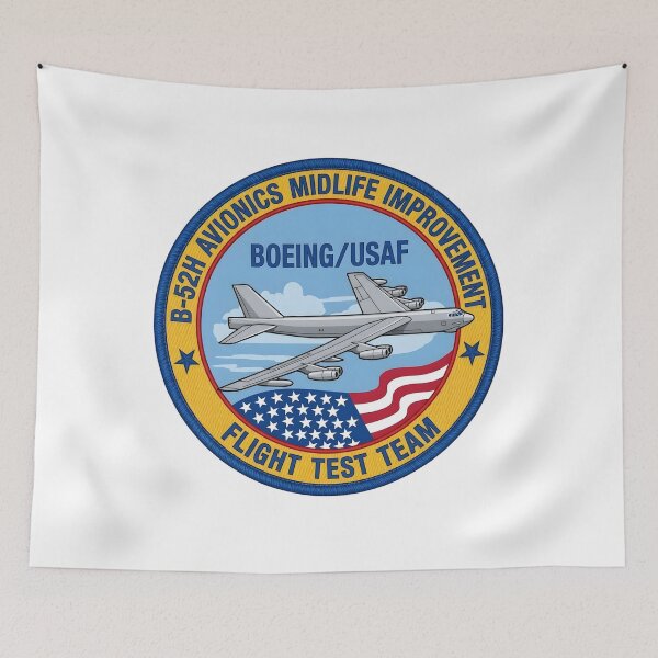 Item preview, Boeing/USAF B-52H Avionics Midlife Improvement Flight Test Team Patch designed and sold by CharlieDesings.