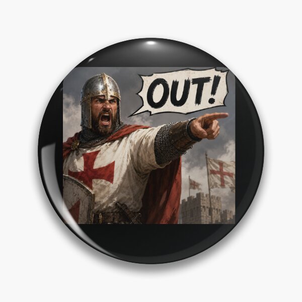 Item preview, Crusader giving directions designed and sold by ElderWisdom.