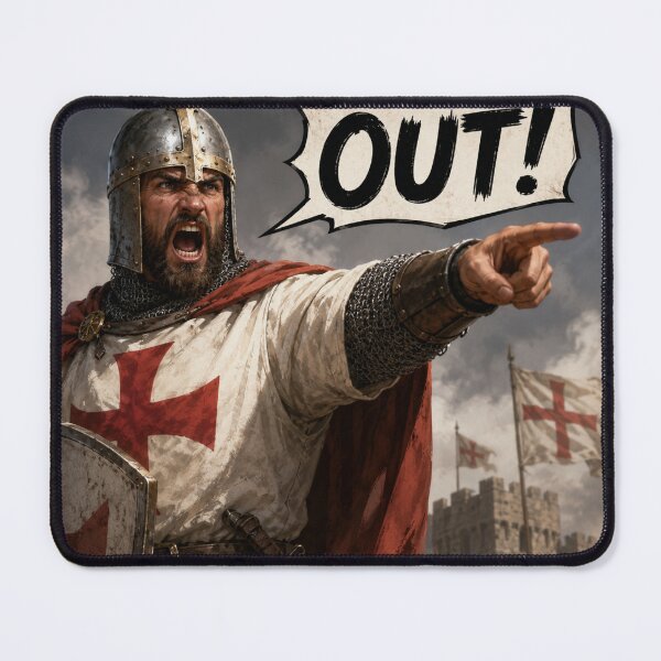 Item preview, Crusader giving directions designed and sold by ElderWisdom.