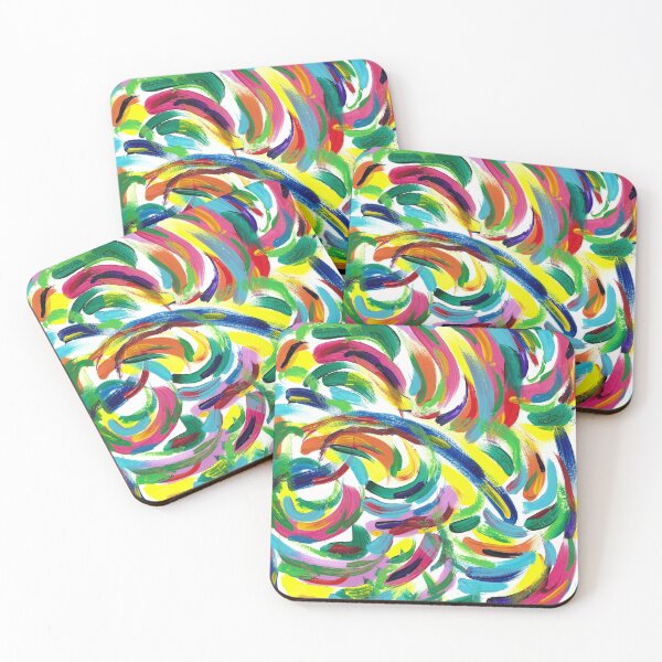 Item preview, Colorful Arcs: Acrylic Painting designed and sold by c4dance.