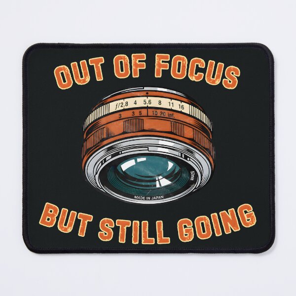 Item preview, Out Of Focus Life Vintage Camera Lens Sticker designed and sold by ZETORA Studio.