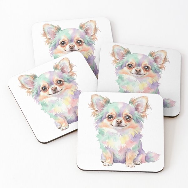 Item preview, Chihuahua Dog Oversized Ears Bold Heart Mighty designed and sold by Prints by Mat.