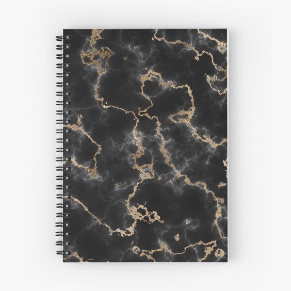 Item preview, Black Gold Marble Seamless Pattern — Luxury Dark Marble Texture, Elegant Stone Print, Modern Home Decor Design designed and sold by 555Design.