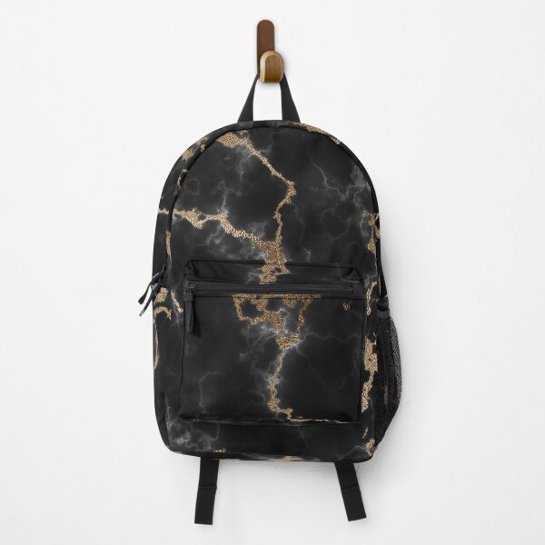 Item preview, Black Gold Marble Seamless Pattern — Luxury Dark Marble Texture, Elegant Stone Print, Modern Home Decor Design designed and sold by 555Design.