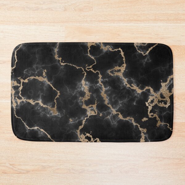 Item preview, Black Gold Marble Seamless Pattern — Luxury Dark Marble Texture, Elegant Stone Print, Modern Home Decor Design designed and sold by 555Design.