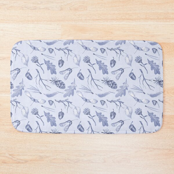 Item preview, Blue Winter Botanical Print designed and sold by Flowersforbear.
