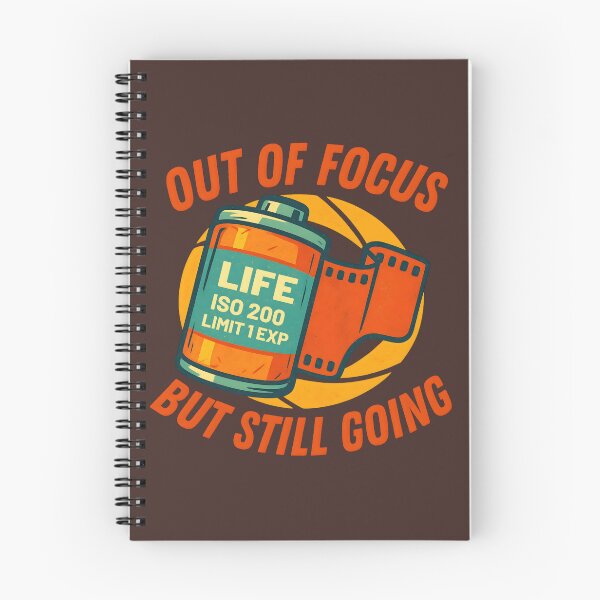 Item preview, Out Of Focus Life Vintage Film Roll Sticker designed and sold by ZETORA Studio.