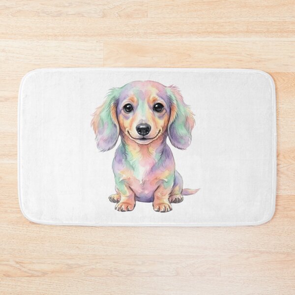 Item preview, Dachshund Dog Floppy Long Ears Sausage Shaped Soulful designed and sold by Prints by Mat.