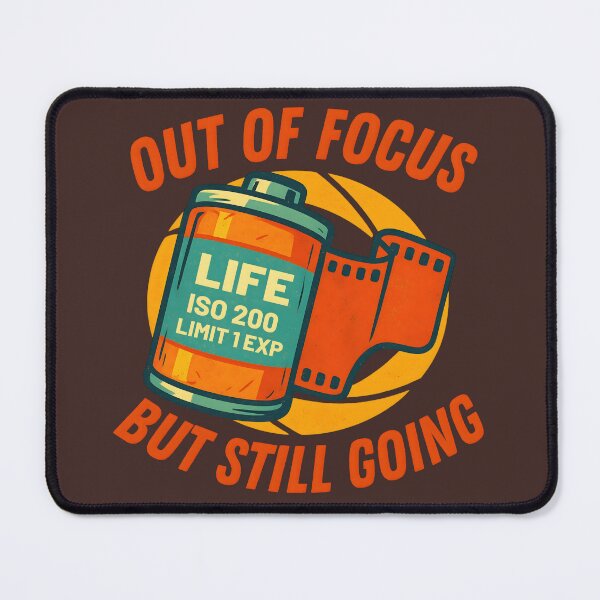 Item preview, Out Of Focus Life Vintage Film Roll Sticker designed and sold by ZETORA Studio.