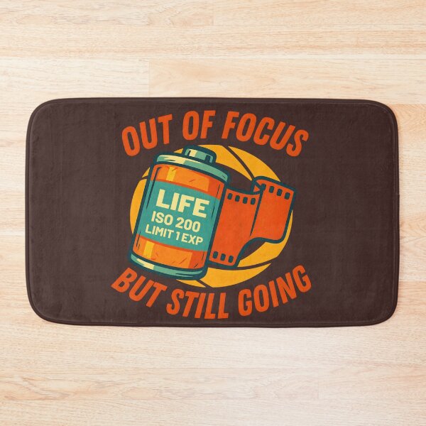Item preview, Out Of Focus Life Vintage Film Roll Sticker designed and sold by ZETORA Studio.