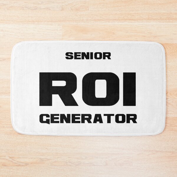 Item preview, Senior ROI Generator, Unique designed and sold by villacreativa.