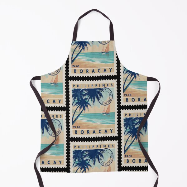Item preview, Boracay Philippines Coastal Postage Stamp Travel Sticker designed and sold by stickercuffs.