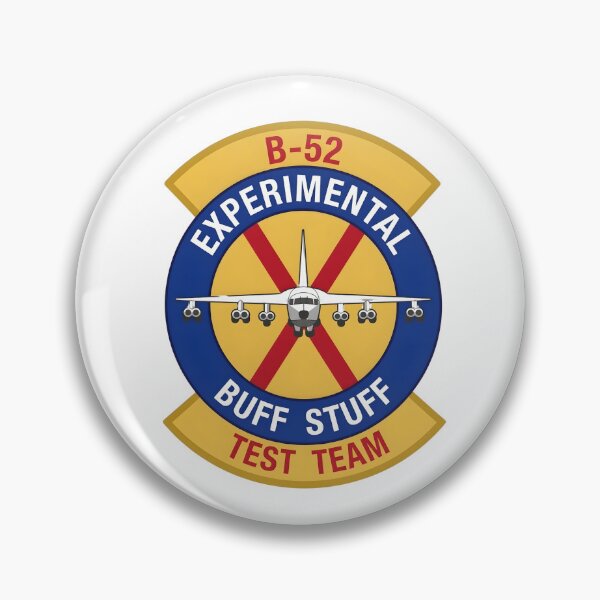 Item preview, USAF B-52 Experimental "Buff Stuff" Test Team Patch designed and sold by CharlieDesings.