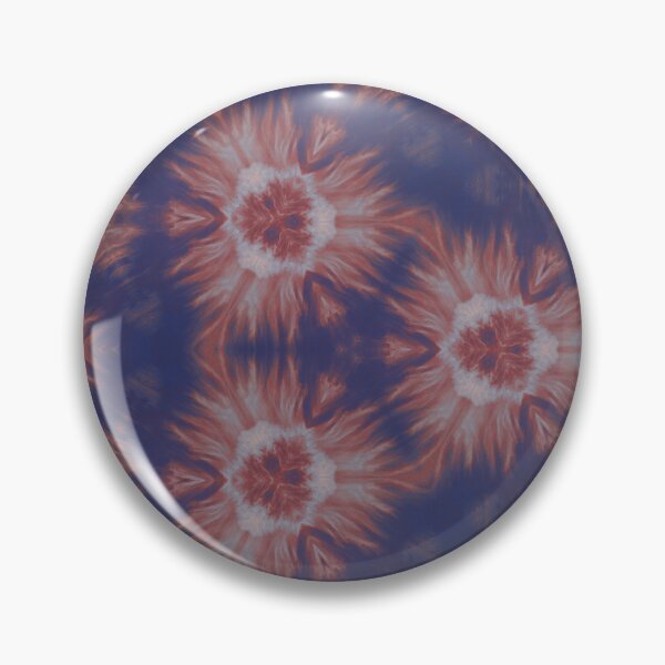 Item preview, Kaleidoscope Clouds Red White Deep Blue designed and sold by DesignbyDizdar.