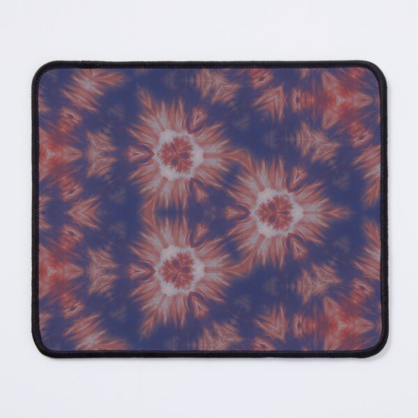 Item preview, Kaleidoscope Clouds Red White Deep Blue designed and sold by DesignbyDizdar.