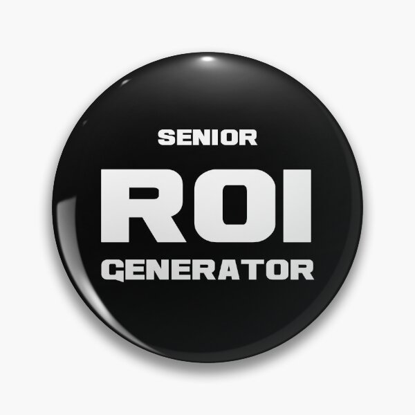 Item preview, Senior ROI Generator, Unique designed and sold by villacreativa.