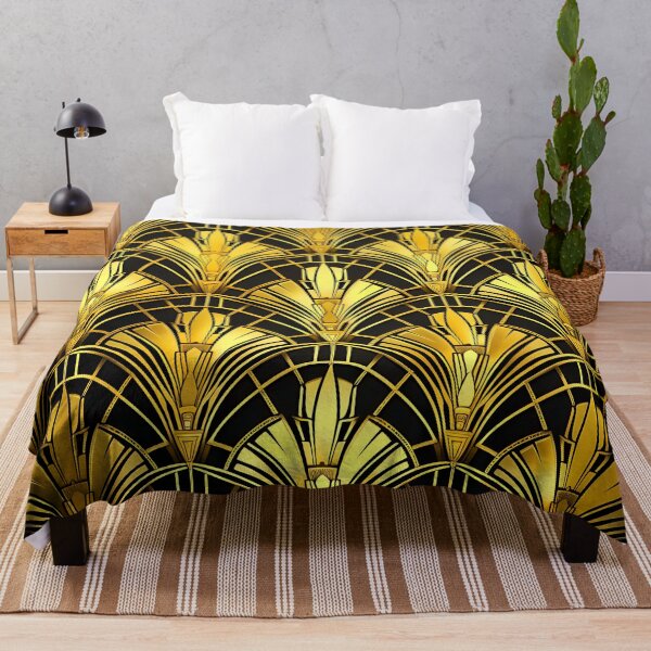 Item preview, Classic Art Deco Golden Ombre Elegant Epic Pattern designed and sold by DEC02.