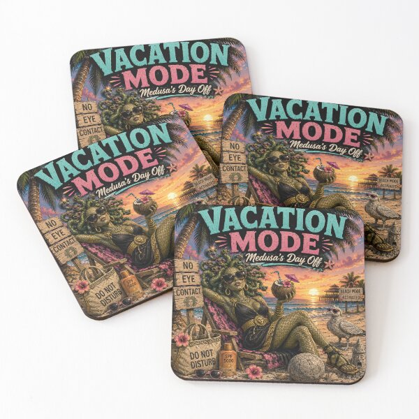 Item preview, Vacation Mode Medusa’s Day Off designed and sold by ButterflyHolly Resource.