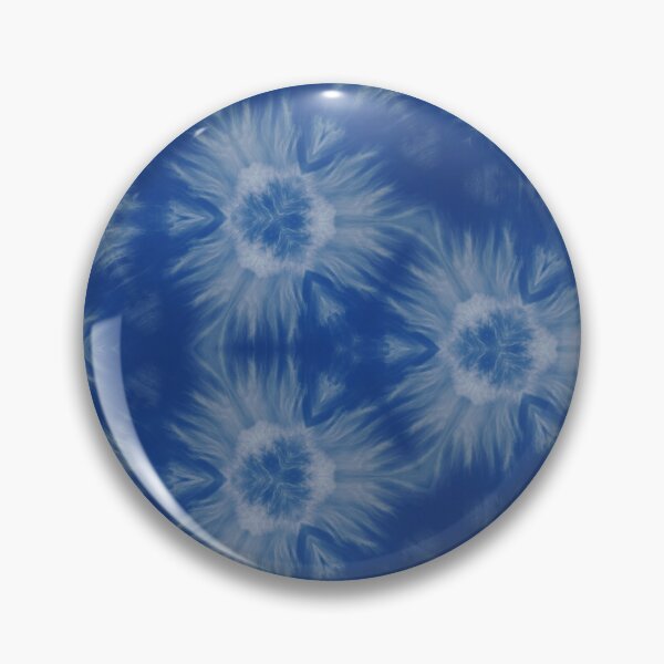 Item preview, Kaleidoscope Clouds Blue White Abstract designed and sold by DesignbyDizdar.