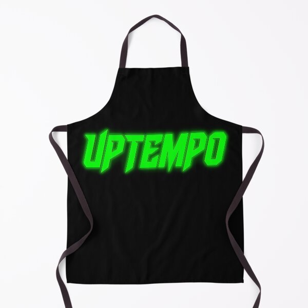 Item preview, Uptempo Hardcore Techno Neon Green Rave Typography designed and sold by SPAZE-Typo.