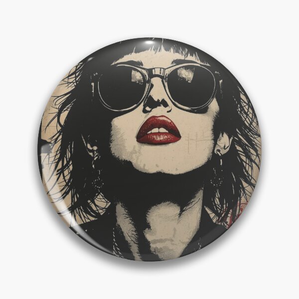 Item preview, Retro Grunge Indie Rock Girl designed and sold by ERODED SELF.