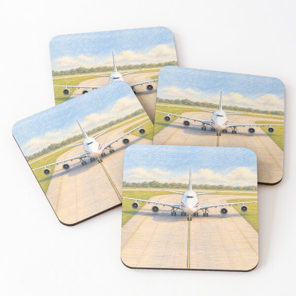 Item preview, Commercial Airplane Sketch Illustration designed and sold by EMairplanes.