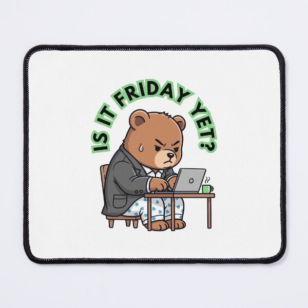 Item preview, Work Funny Animals & Is It Friday Yet? designed and sold by madebyjulia7.