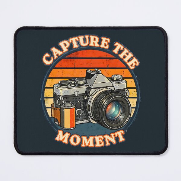 Item preview, Retro Capture The Moment Camera Sunset designed and sold by ZETORA Studio.