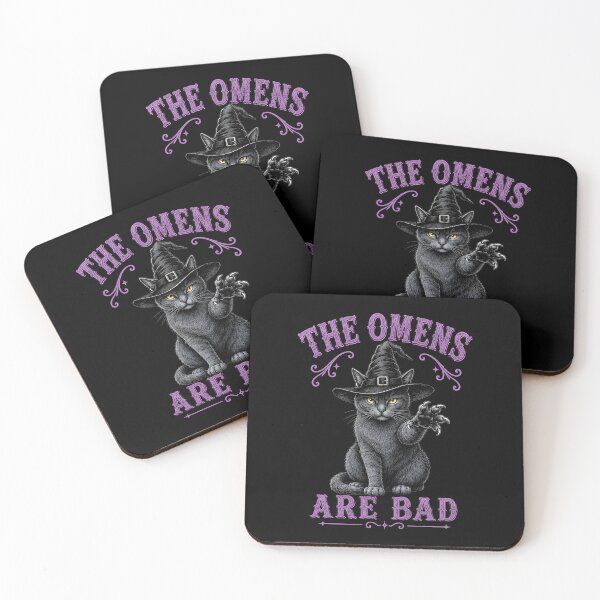 Item preview, Gray Witch Cat – The Omens Are Bad | Gray Witch Cat for Witchcore & Cat Lovers designed and sold by Lichtisign.