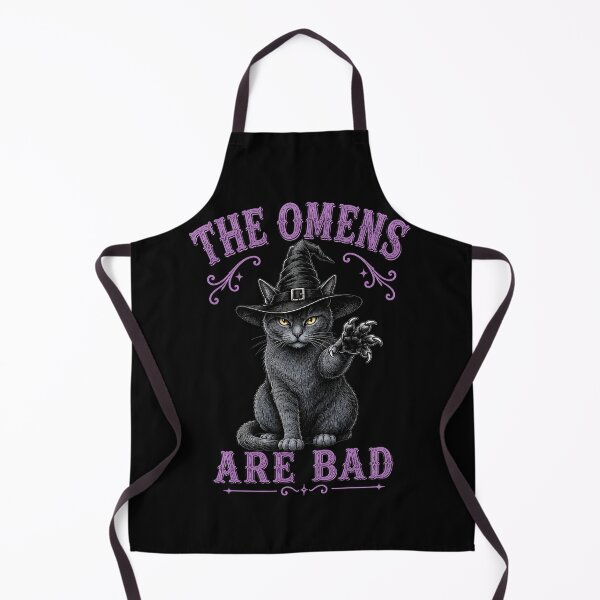 Item preview, Gray Witch Cat – The Omens Are Bad | Gray Witch Cat for Witchcore & Cat Lovers designed and sold by Lichtisign.
