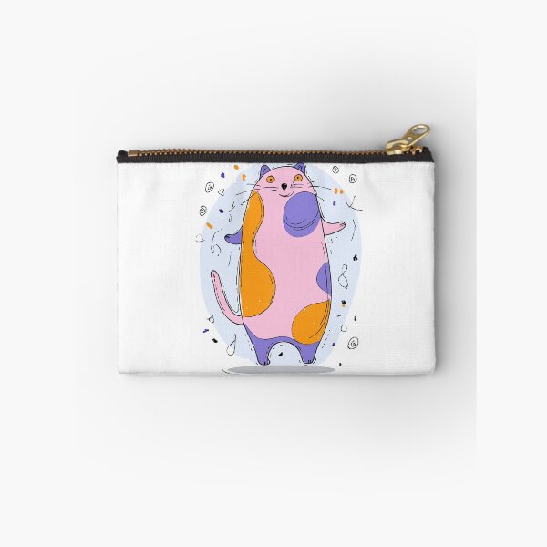 Item preview, Cute Chunky Minimalist Cat Mascot Doodle designed and sold by InkmotiveStudio.
