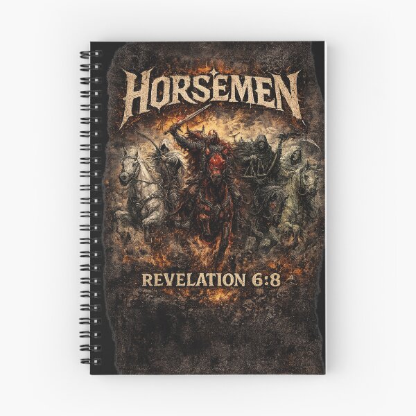Item preview, Four Horsemen Revelation 6:8 Prophecy designed and sold by ButterflyHolly Resource.