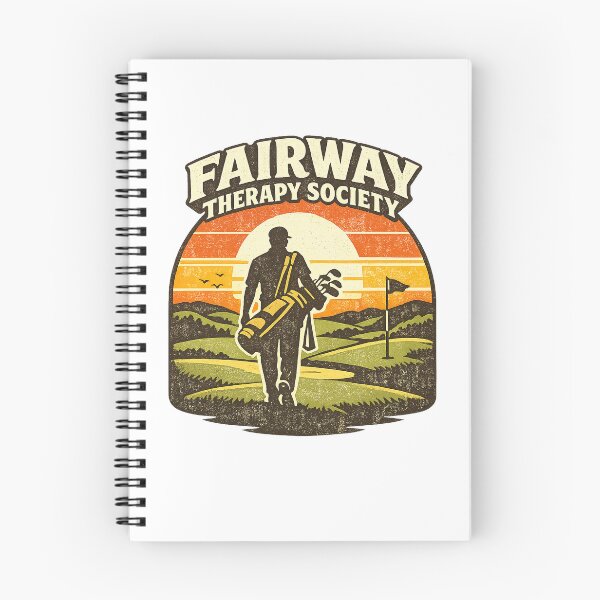 Item preview, Fairway Therapy Society Vintage Golf Badge designed and sold by EastEndTownie.