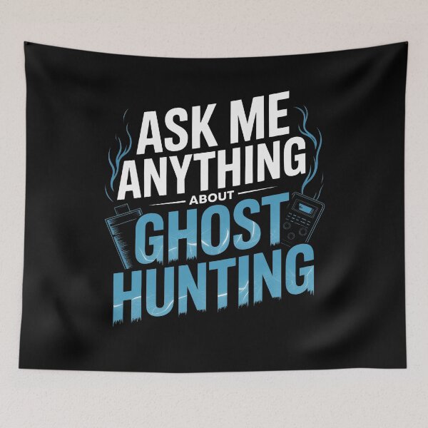 Item preview, Ask Me Anything About Ghost Hunting Paranormal Investigator Gift designed and sold by Say It With Ink.