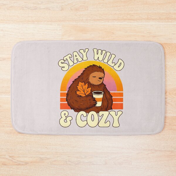 Item preview, stay wild and cozy sloth autumn vibes designed and sold by LuloCreative.