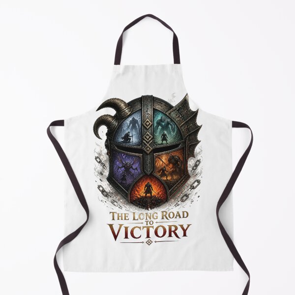 Item preview, The Long Road to Git Good – Dark Fantasy Warrior Journey Art designed and sold by Shaw1Berry.