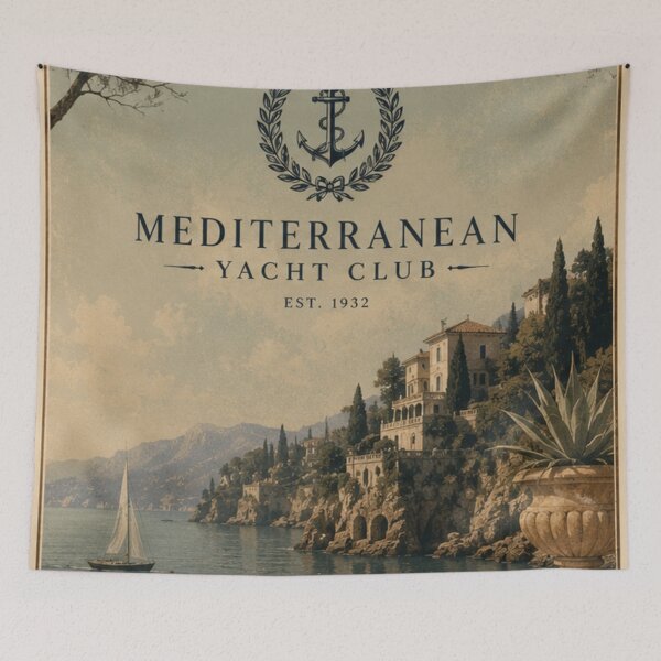 Item preview, Coastal Sailing Art | Capri Saint-Tropez Viareggio Nautical Wall Decor designed and sold by Ve state official.