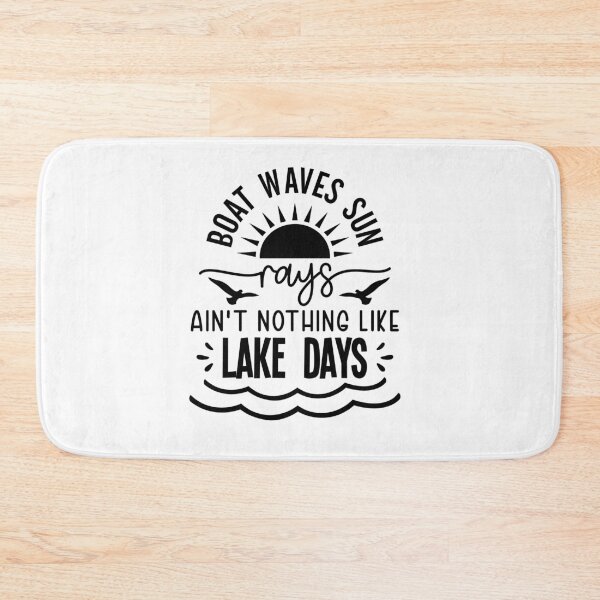 Item preview, Ain’t Nothing Like Lake Days – Sun Birds Waves Lake Life Design designed and sold by EmeraldeaArt.