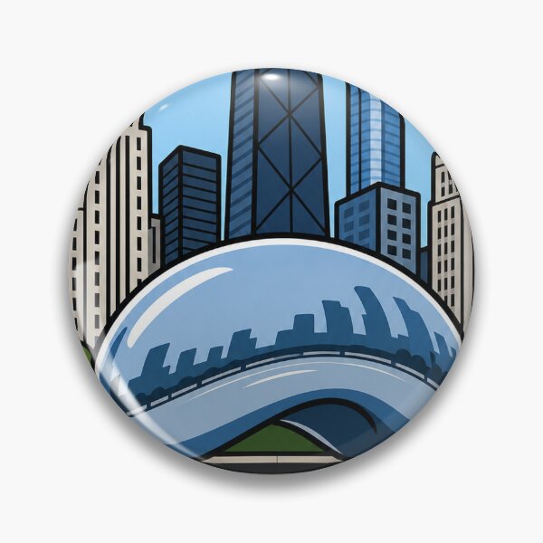 Item preview, Chicago Travel Sticker - Chicago USA Souvenir Gift designed and sold by VisualArtsOasis.