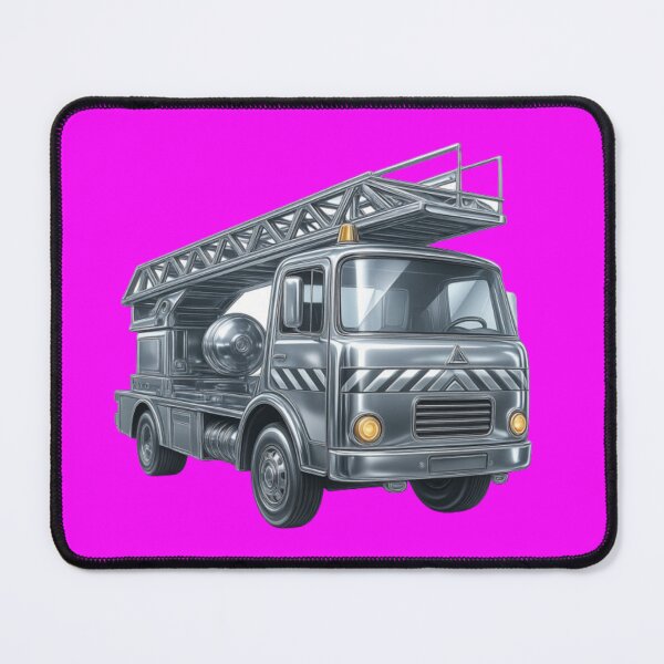 Item preview, Chrome Fire Truck Ladder Engine designed and sold by kakmi-art.