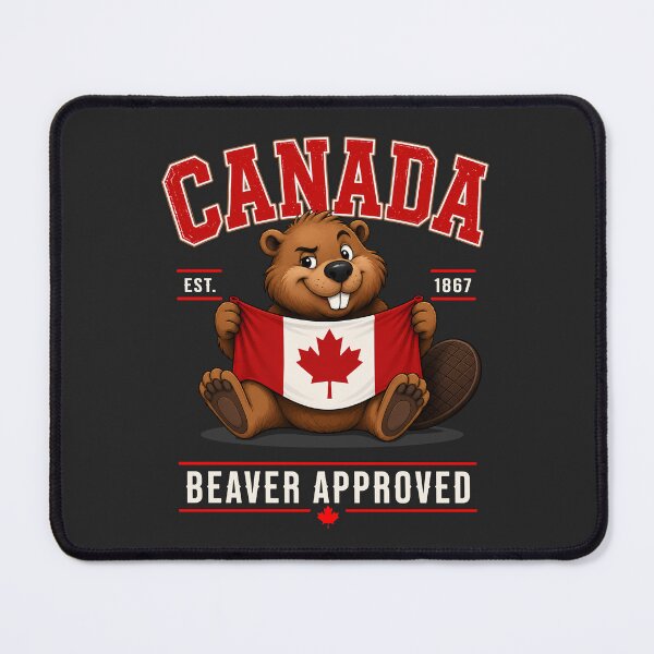Item preview, Canada Beaver Approved Patriotic Canadian Mascot designed and sold by Infinitee8hirts.