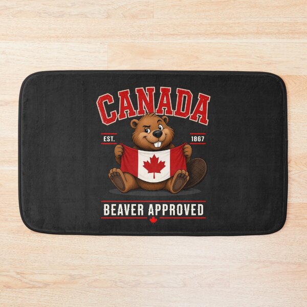 Item preview, Canada Beaver Approved Patriotic Canadian Mascot designed and sold by Infinitee8hirts.