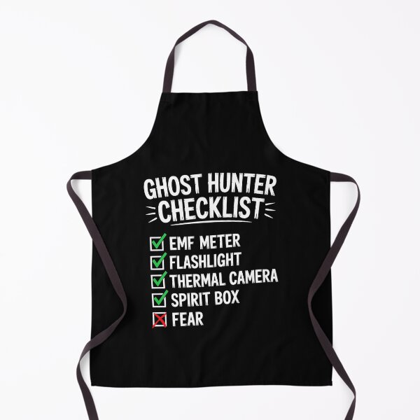 Item preview, Ghost Hunter Checklist Paranormal Investigator Funny Ghost Hunting Gift designed and sold by Say It With Ink.