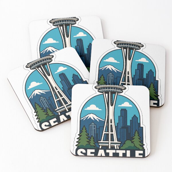 Item preview, Seattle Travel Sticker - Seattle USA Souvenir Gift designed and sold by VisualArtsOasis.