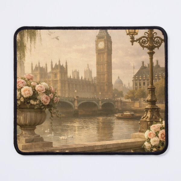 Item preview, Romantic Old Money London Aesthetic - View with Big Ben designed and sold by Ve state official.