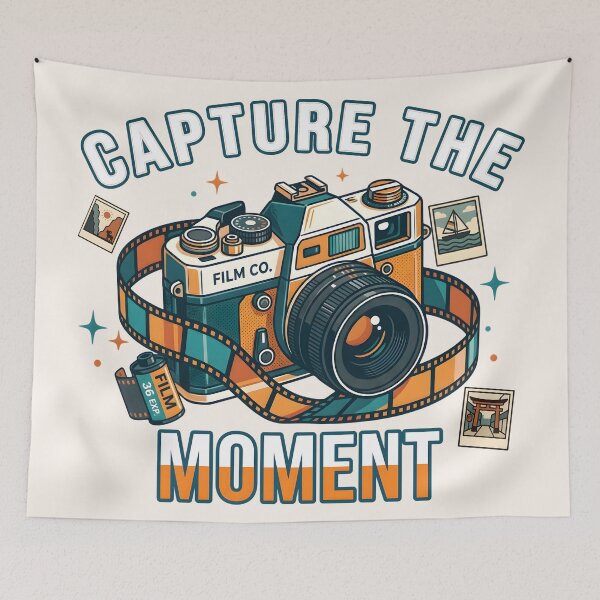 Item preview, Vintage Photography Capture The Moment Camera designed and sold by ZETORA Studio.