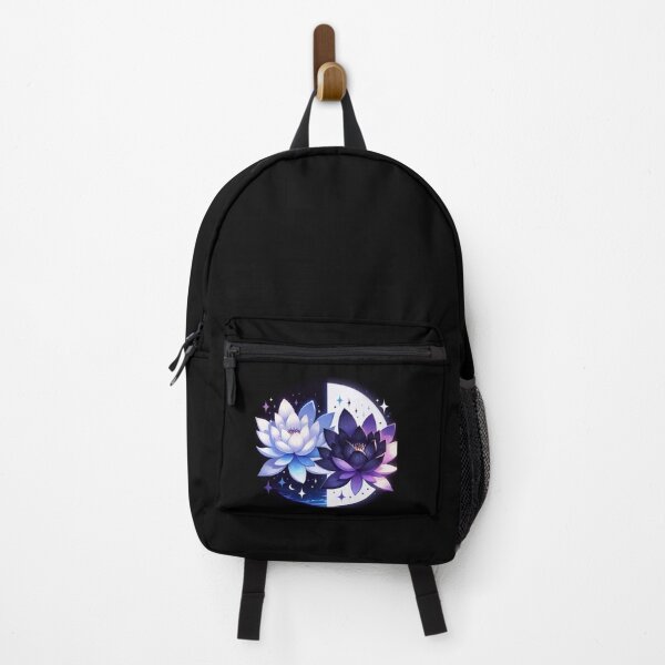 Item preview, The Starry Love Twin Lotus Flowers designed and sold by NerdiPop.