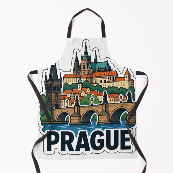 Item preview, Prague Travel Sticker - Prague Czechia Souvenir Gift designed and sold by VisualArtsOasis.