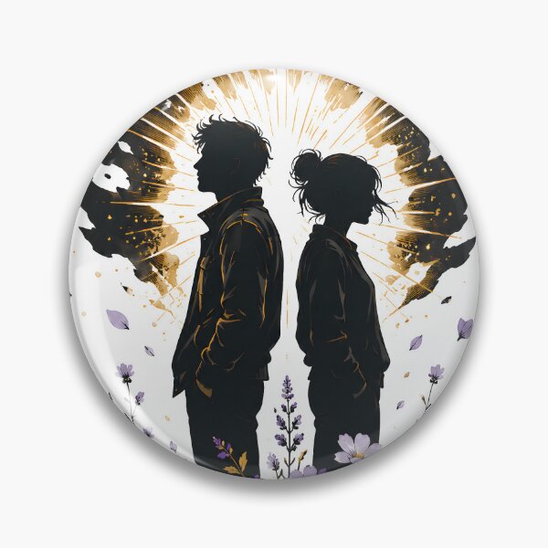 Item preview, Lost and Found — Stones & Flowers Silhouette Graphic Tee designed and sold by hamfindik.